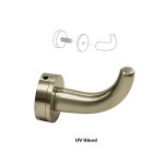 DRH1BBRZ,CRL Brushed Bronze Designer Robe Hook