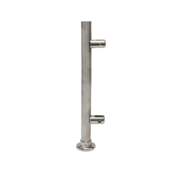 CPP, Brushed Stainless 12"/18"/20"/24"/36" High 1" Round Post