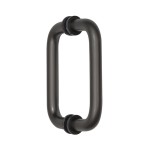 BM6X6ORB-CRL-Oil Rubbed Bronze 6" BM Series Tubular Back-to-Back Pull Handle
