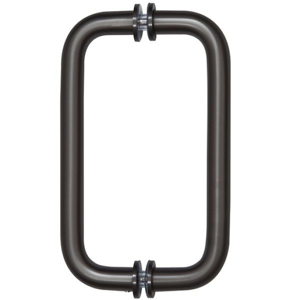 BM8X8ORB-CRL-Oil Rubbed Bronze 8" BM Series Tubular Back-to-Back Pull Handle