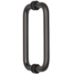 BM8X8ORB-CRL-Oil Rubbed Bronze 8" BM Series Tubular Back-to-Back Pull Handle
