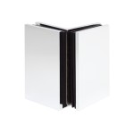 CSB290G, 90° Glass-to-Glass heavy Duty Bracket, WITH COVER