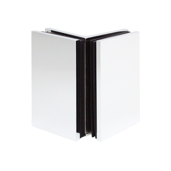 CSB290G, 90° Glass-to-Glass heavy Duty Bracket, WITH COVER