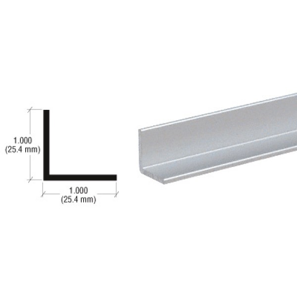 D1634,CRL  1" Aluminum Angle Extrusion