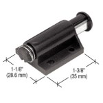GDH11BL, CRL Black Magnetic Single Latch for Glass Doors