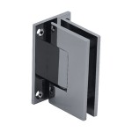 GEN037GM, CRL Gun Metal Geneva 037 Series Wall Mount Full Back Plate Standard Hinge