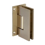 V1E037BBRZ,CRL Brushed Bronze Vienna 037 Series Wall Mount Full Back Plate Hinge