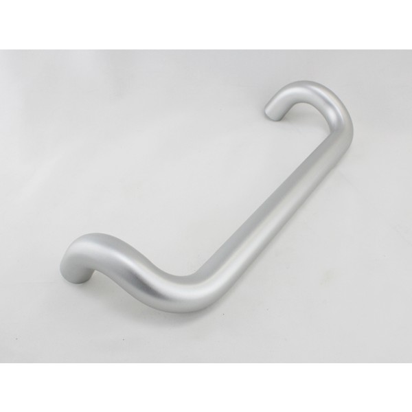 CM17410,  Ø 1 X 10"(CTC), Solid Aluminum Singled-Side Offset Pull Handles