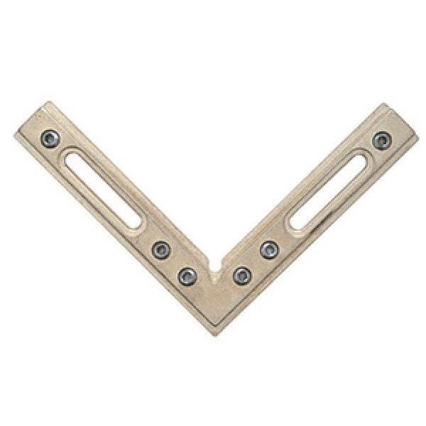BHC90,CRL 90º Brass Fixed Corner for the Deluxe Header Kit