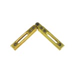 BHC373, CRL Brass Adjustable Corner for the Deluxe Header Kit