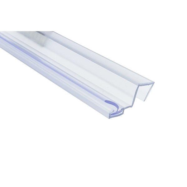 CP090SJ, 'U' Seal with Leg and Insert at 90 Degrees for 3/8" Glass