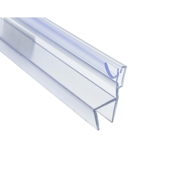 CP180SDJ,  "H" with Vinyl Insert 180 Degree for 3/8" Glass