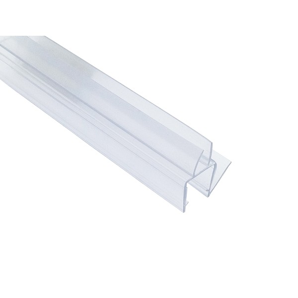 CP912WS, Bottom Wipe With Drip Rail for 1/2" Glass