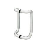 CM2174, Solid Aluminum OFFSET Back to Back Pull Handles.