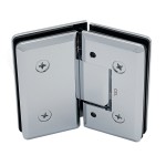 CC0L345, Adjustable, 135º Degree Glass to Glass Shower Door Hinge