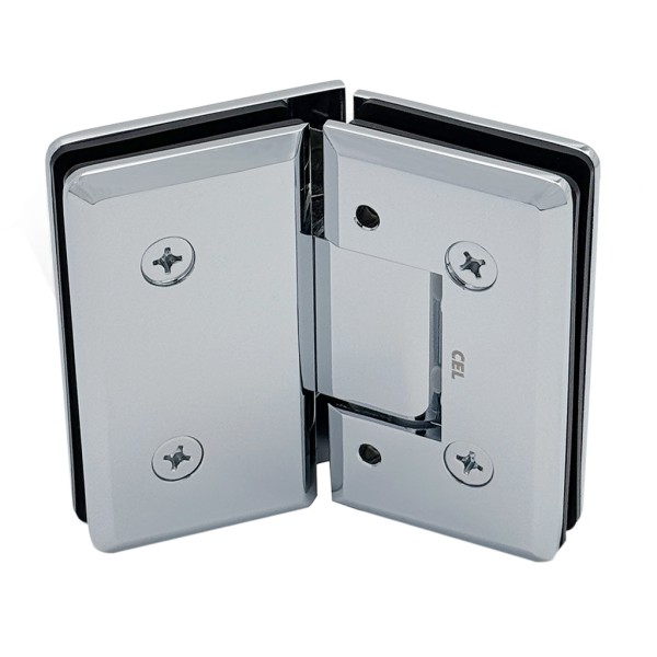 CC0L345, Adjustable, 135º Degree Glass to Glass Shower Door Hinge