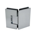 CV1E345, Adjustable 135 Degree Glass to Glass Hinge for Shower Door