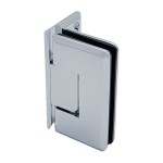 CC0L344, Adjustable, Wall Mount Offset Back Plate Shower Door Hinge
