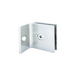 CSGC037,  Fixed Panel Square Clamp With Leg for Frameless Shower Door
