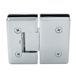 CC0L180, Frameless Shower Door, 180°, Glass to Glass Hinge
