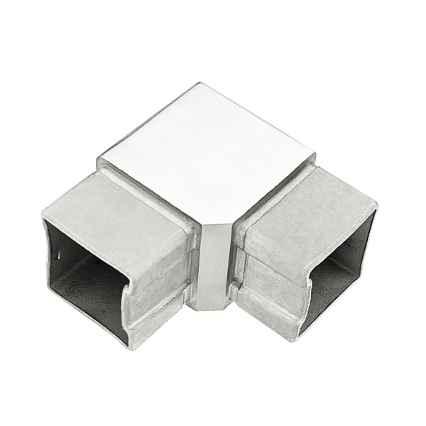 CE90-4040, 2-Way Structural Fitting Handrail Connector 90° for 1-1/2“ X 1-1/2" Square Tubing