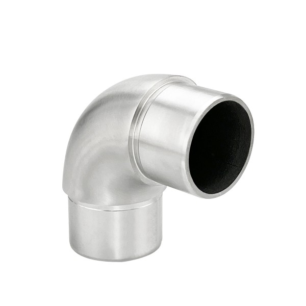 CE90-424, 90-degree elbow connector for Ø 1 3/4" OD Handrail Tube