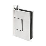 CEL045, Heavy Duty Glass-to-Glass 135° with Cover Plate Hinge, For 3/8"~1/2" Glass