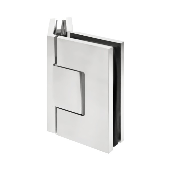 CEL045, Heavy Duty Glass-to-Glass 135° with Cover Plate Hinge, For 3/8"~1/2" Glass