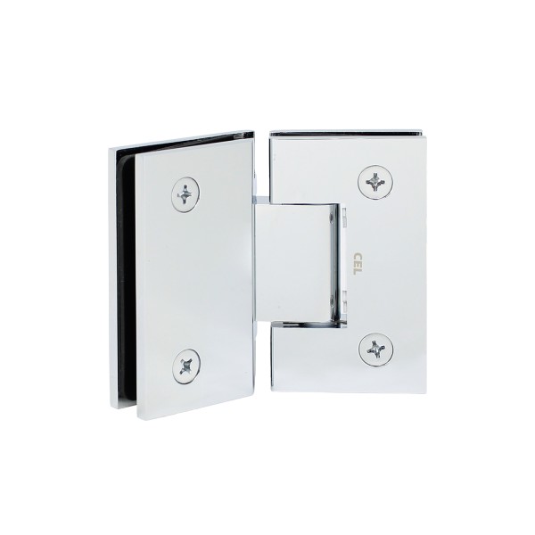 CGEN545, 5 Degree Pre-Set, 135 Degree Glass to Glass Hinge for Frameless Shower Door