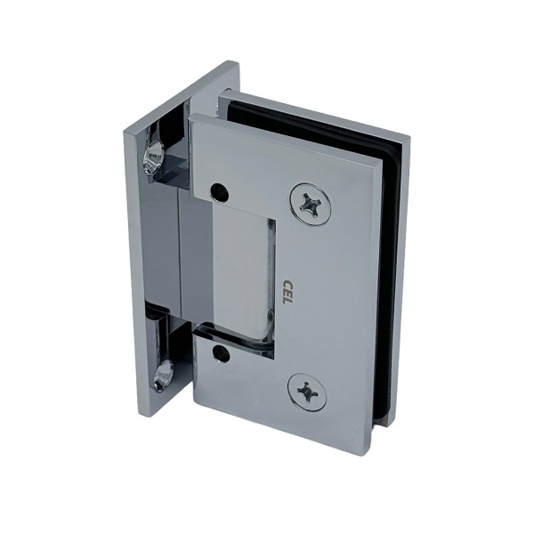 CGEN337, Shower Door WALL Mount Full Back Plate -Adjustable