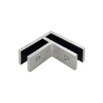 CGTG90,  90 degree corner Railing clamp, glass to glass