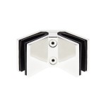 CGTGS90, 90 degree corner Railing clamp, glass to glass,  for 3/8" & 1/2" Glass