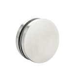 CMFCD51, Round Glass to Glass Clamp With 3 sets screws For 3/8" - 3/4" thick glass