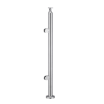 CRPH42, Round Post For Handrail Ø2", 42" Height, Heavy Duty (Post Only, Not included Glass Clamp)