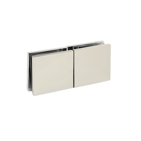 CSB180A, Square 180º Glass to Glass Movable Transom Shower Door Clamp