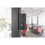 CSGLG200, APP Remote Control Smart Fingerprint Password Code Lock For Grille Metal Push Sliding Door