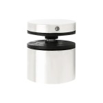 CSO2112, 2" Ø Diameter Round Standoff for Glass Railing with 1-1/2" Projection, Stainless steel 316