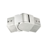 CVE-40X40, Flexible swivel vertical elbow for 1 1/2" x 1 1/2' slotted tube