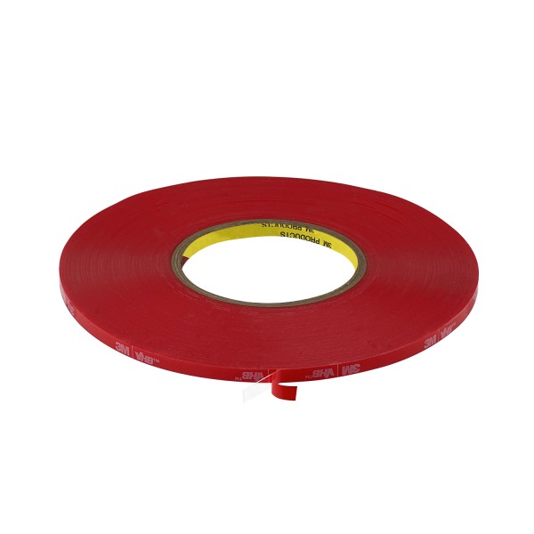 CVHBT1433, 3M VHB TAPE, 0.020" x 1/4" x 108ft. Transparent