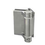CY11WS, Glass to Wall Heavy Duty Hinge for 3/8" to 5/8" Thickness Glass, flat pin