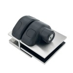 CY12-N, Swimming Pool 180° Glass to Glass Gate Latch, Door Lock With Key, For 3/8"-5/8"  Glass Thickness