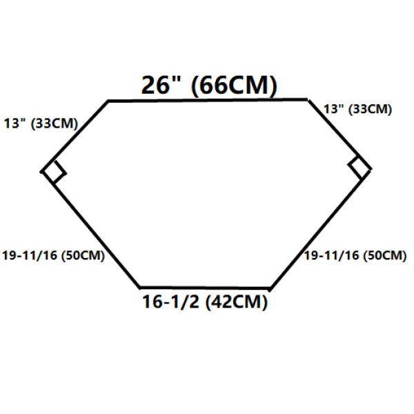 CCO5-Hexagon, GLASS SHOWCASE, LED LIGHTS, GLASS SWING DOOR WITH LOCK, WOODEN BASE