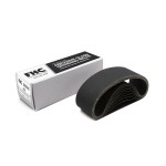 3X21400X, FHC 3" X 21" 400X Grit Glass Grinding Belts For Portable Sanders - 10/BX