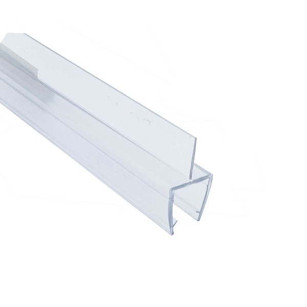 CP660BR12, Bottom Rail With Wipe for 1/2" Glass