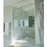 CRL Chrome 84" Hydroslide 180 Degree Sliding Shower Door Kit